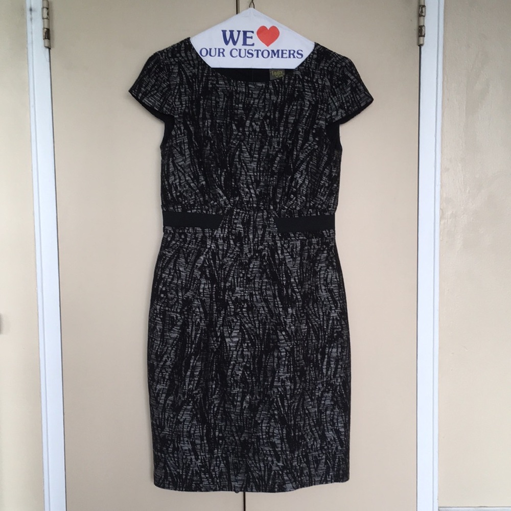 Taylor Petite architectural dress